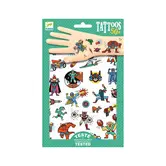 Djeco - Tattoos - Heroes vs Villains