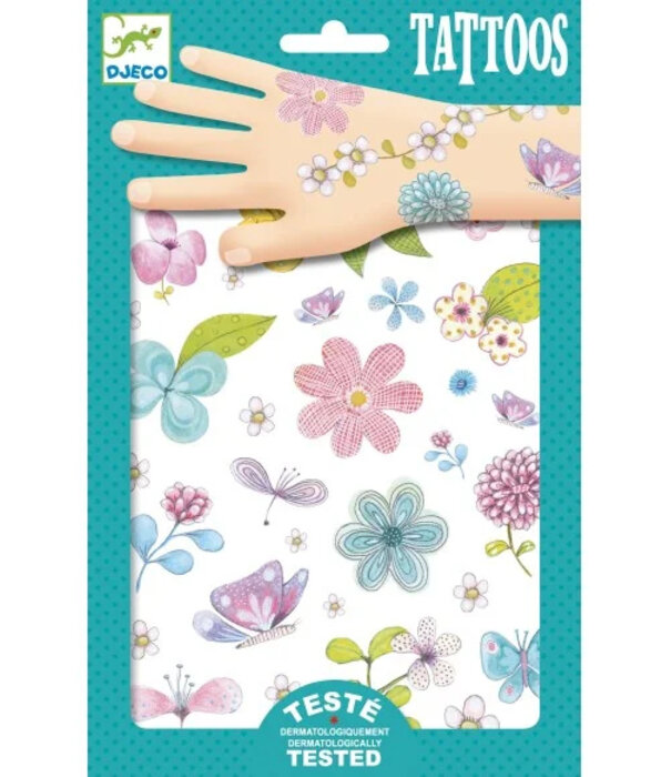 Djeco Djeco - Tattoos - Fair flowers