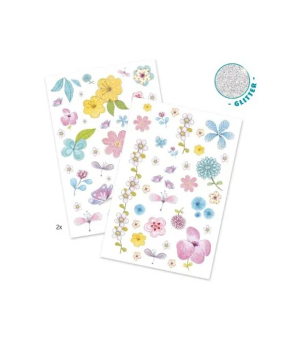 Djeco Djeco - Tattoos - Fair flowers