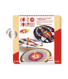 Djeco - Spinning Tops DIY - Hypno cosmos