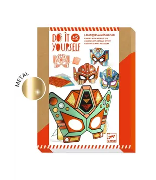 Djeco - Masks DIY - Super Robots