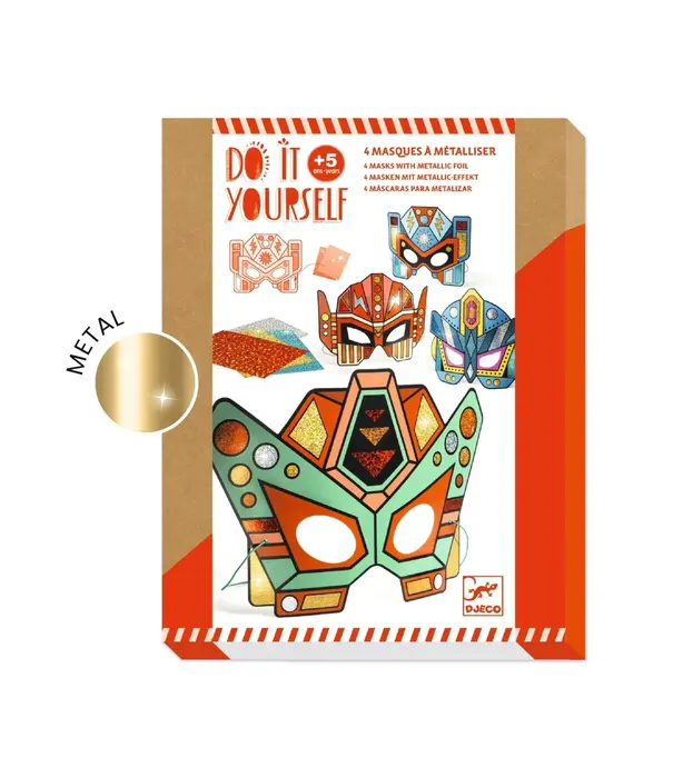 Djeco Djeco - Masks DIY - Super Robots