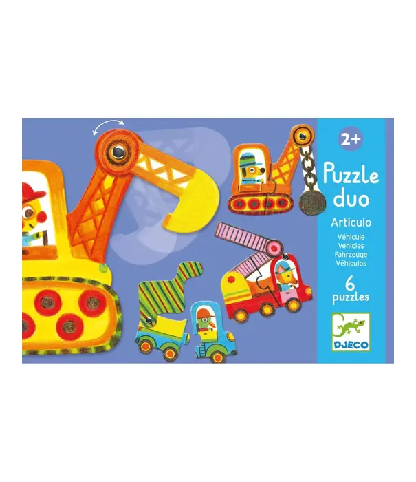 Djeco Djeco - Puzzle duo - Articulo