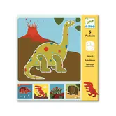 Djeco - Sjablonen - Dino