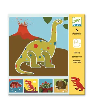 Djeco - Sjablonen - Dino
