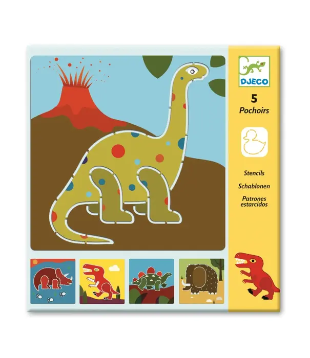 Djeco Djeco - Sjablonen - Dino