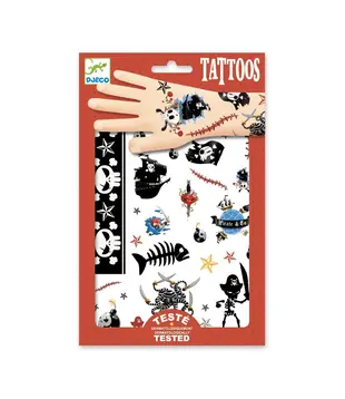 Djeco - Tattoos - Pirates