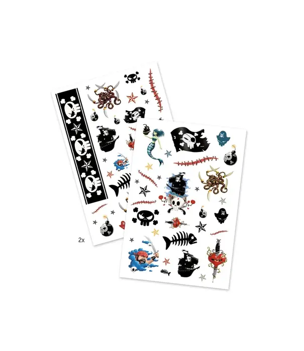 Djeco Djeco - Tattoos - Pirates
