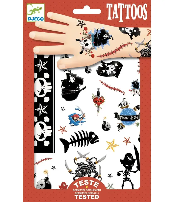Djeco Djeco - Tattoos - Pirates