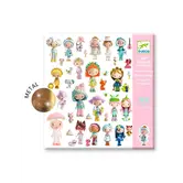 Djeco - Textured stickers - The little world of Tinyly