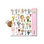 Djeco - Textured stickers - The little world of Tinyly
