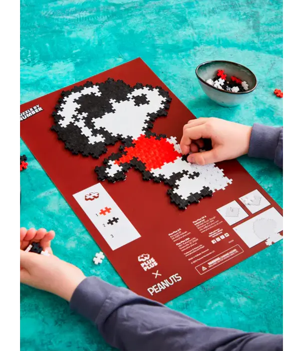PlusPlus PLUS-PLUS- Snoopy koker - Joe Cool  275st +mat