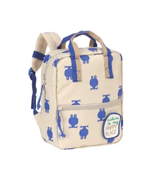 Lässig - Mini Square Backpack - Happy Trails Frog