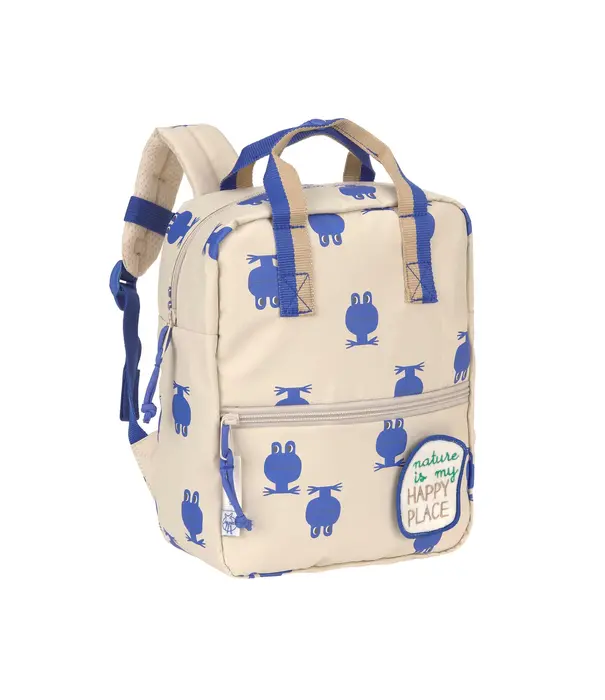 Lässig Lässig - Mini Square Backpack - Happy Trails Frog