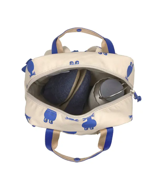 Lässig Lässig - Mini Square Backpack - Happy Trails Frog