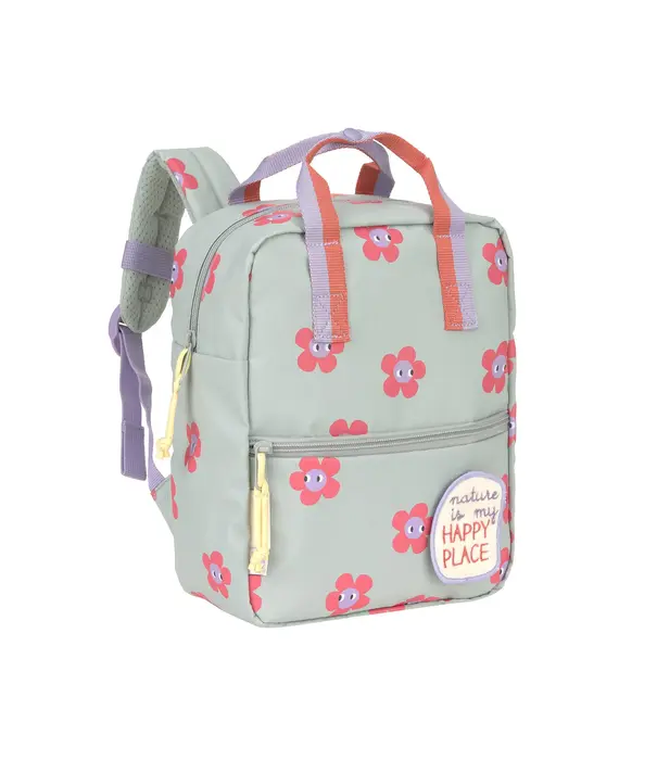 Lässig Lässig - Mini Square Backpack - Happy Trails flower