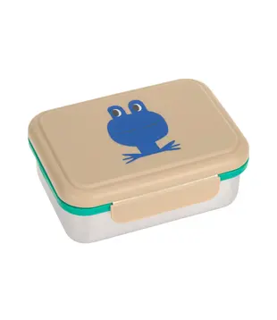Lässig - Lunchbox Stainless Steel Happy Trails - Frog