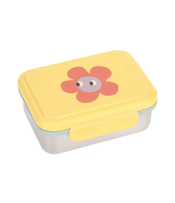Lässig Lässig - Lunchbox Stainless Steel Happy Trails - Flower