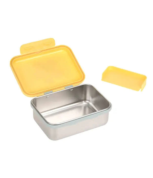 Lässig Lässig - Lunchbox Stainless Steel Happy Trails - Flower