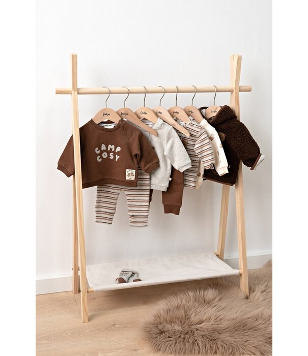 Feetje W26 -Omkeerbaar teddy jasje met capuchon - Tiny Timber Tales
