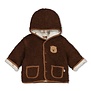 W26 -Omkeerbaar teddy jasje met capuchon - Tiny Timber Tales