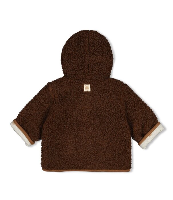 Feetje W26 -Omkeerbaar teddy jasje met capuchon - Tiny Timber Tales