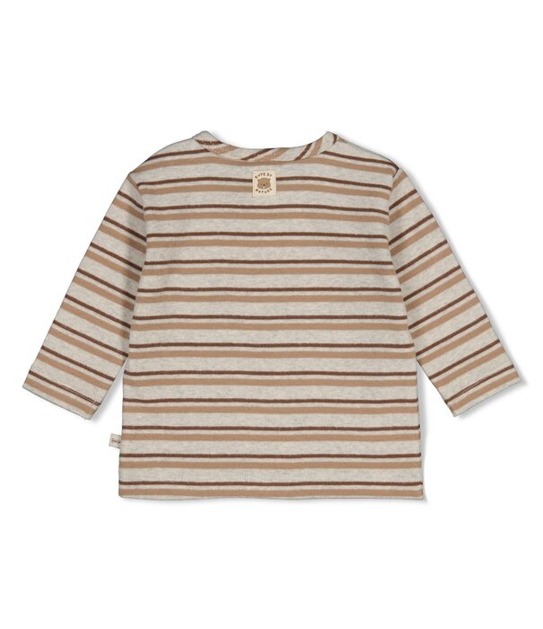 Feetje W26 -Longsleeve rib met streep - Tiny Timber Tales