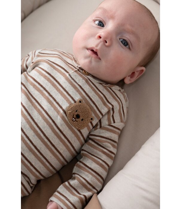 Feetje W26 -Longsleeve rib met streep - Tiny Timber Tales