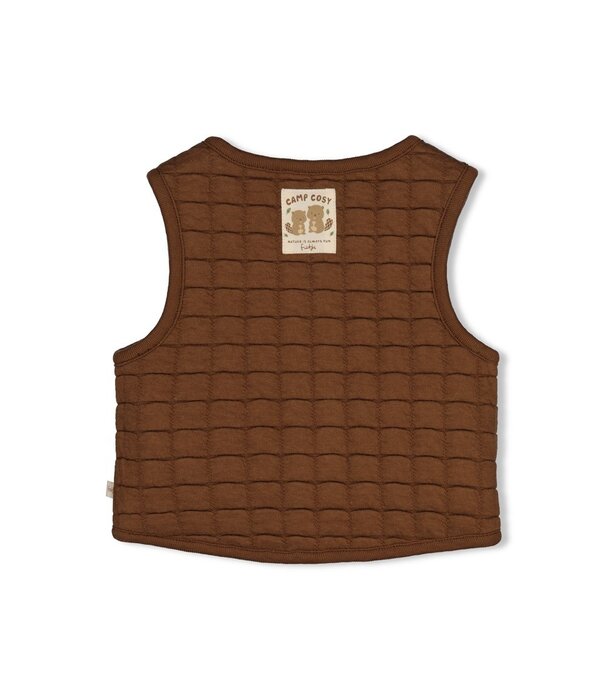 Feetje W26 -Omkeerbaar teddy gilet - Tiny Timber Tales