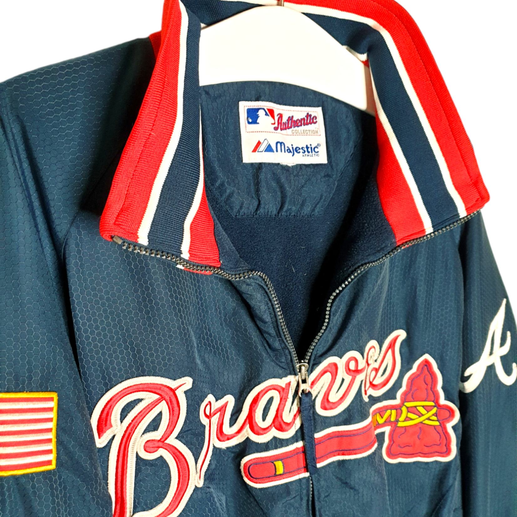 Majestic Origineel Majestic vintage MLB Atlanta Braves 90s