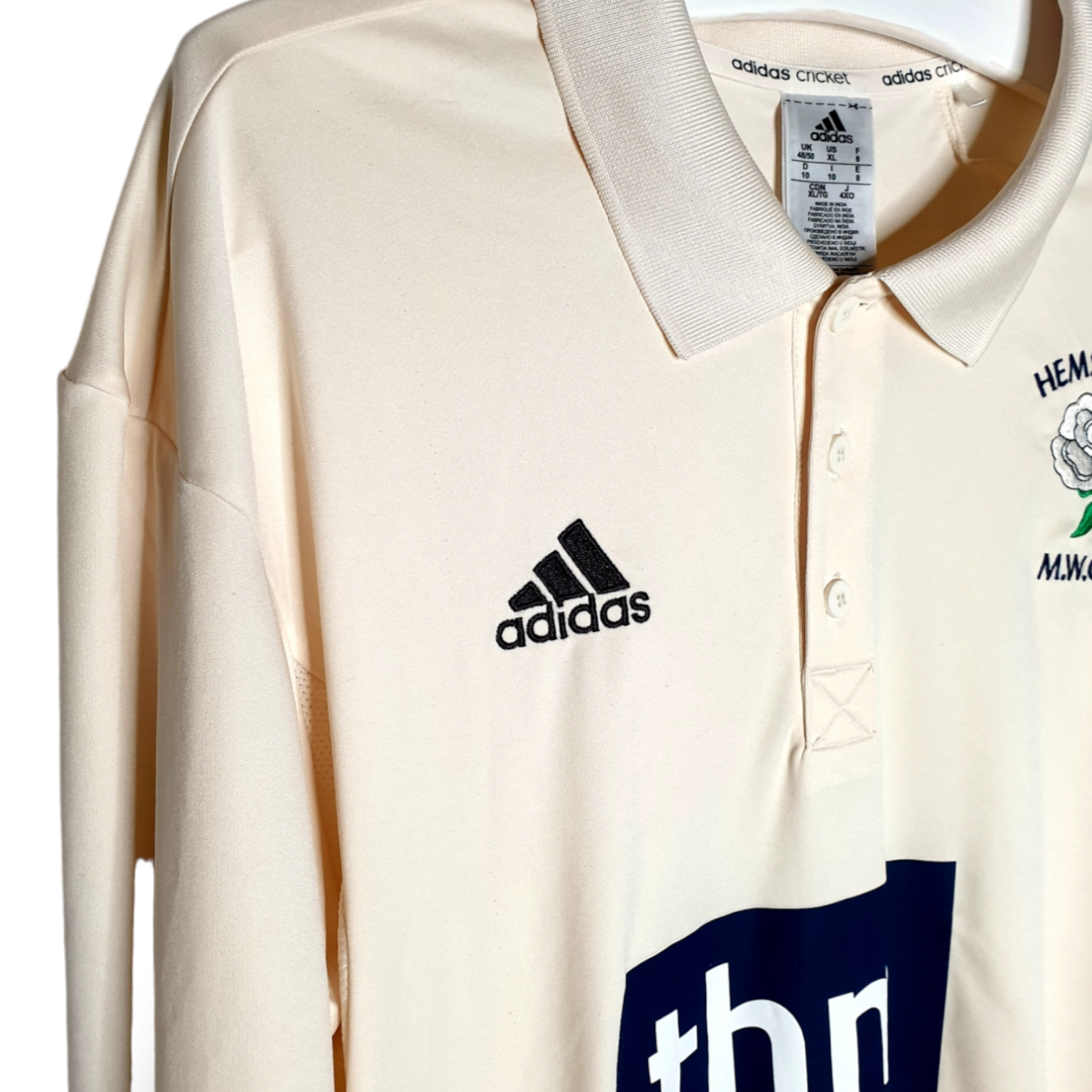 Adidas Original Adidas Cricket vintage shirt Hemsworth Miners Welfare CC