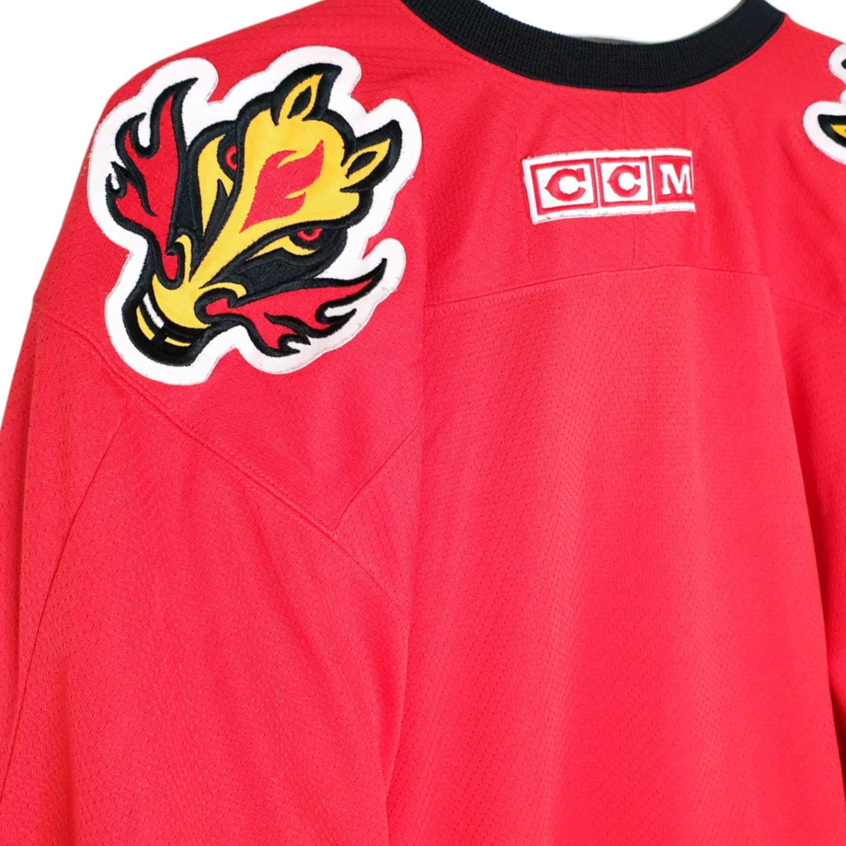 CCM Origineel CCM vintage NHL tenue Calgary Flames 2000/07