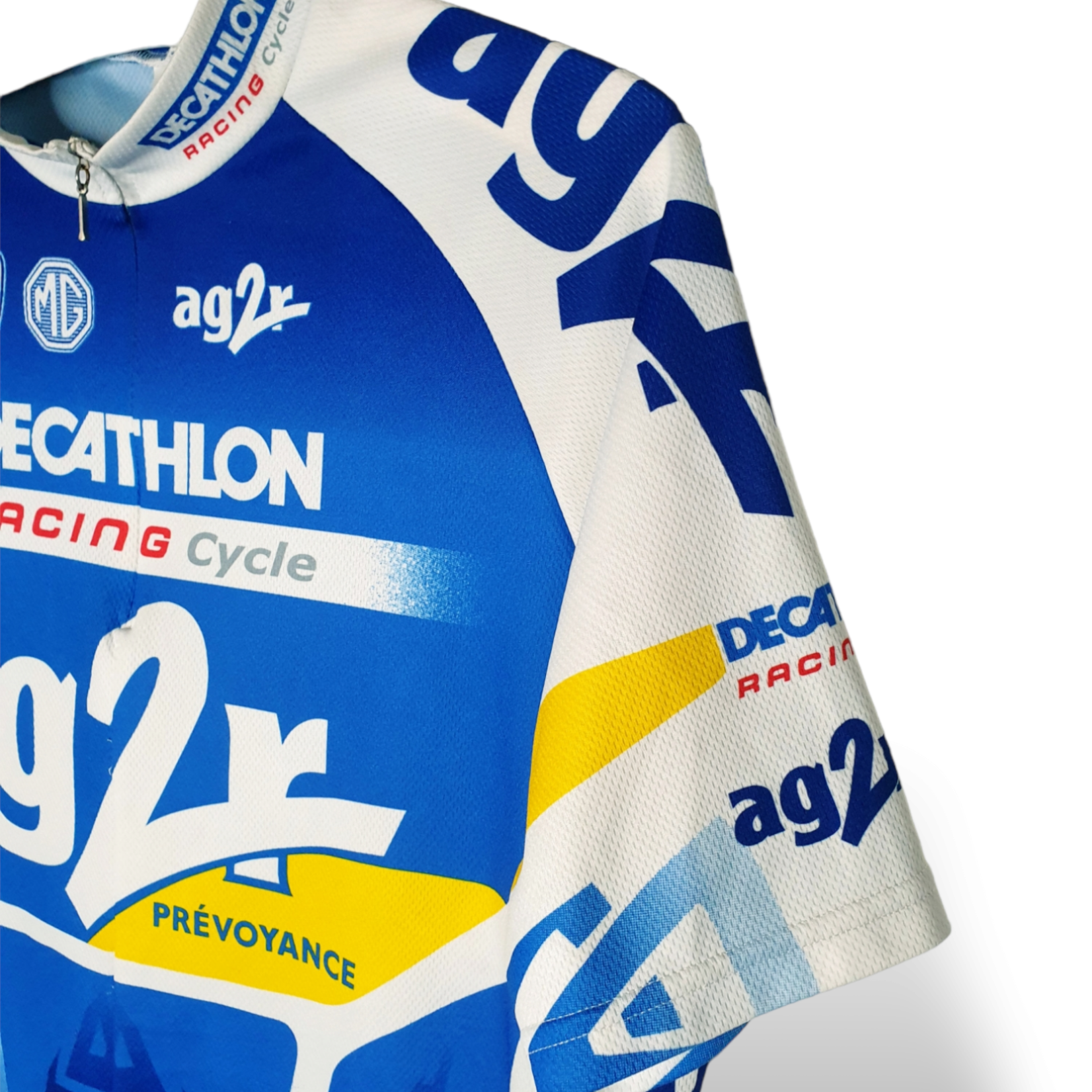 Decathlon Original Decathlon Vintage Radtrikot AG2R Prévoyance 2005