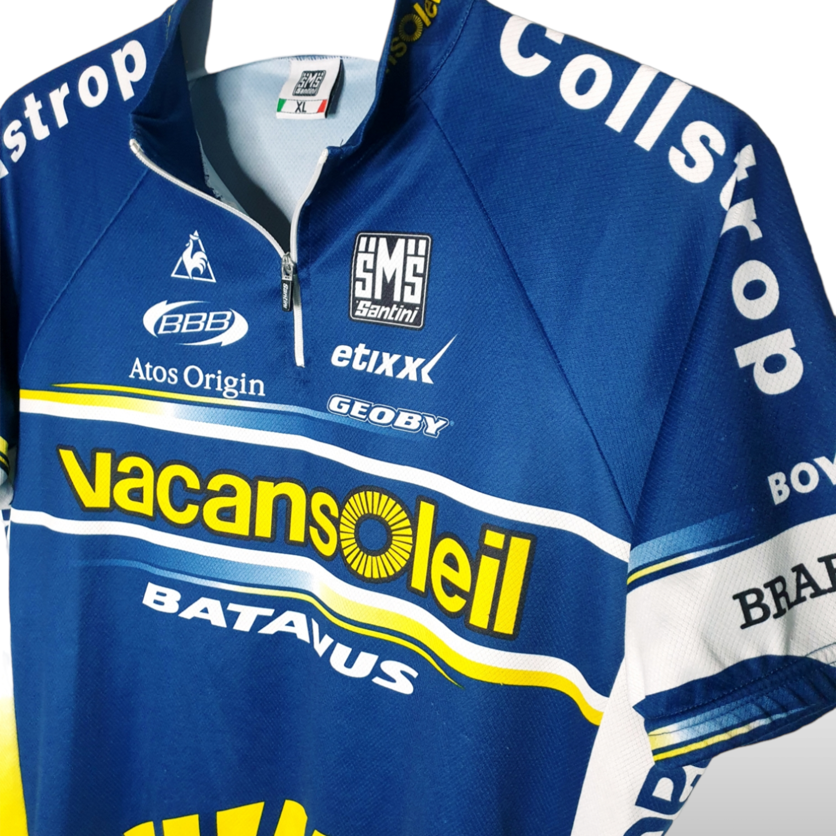 SMS Santini Original SMS Santini vintage cycling shirt Vacansoleil 2010