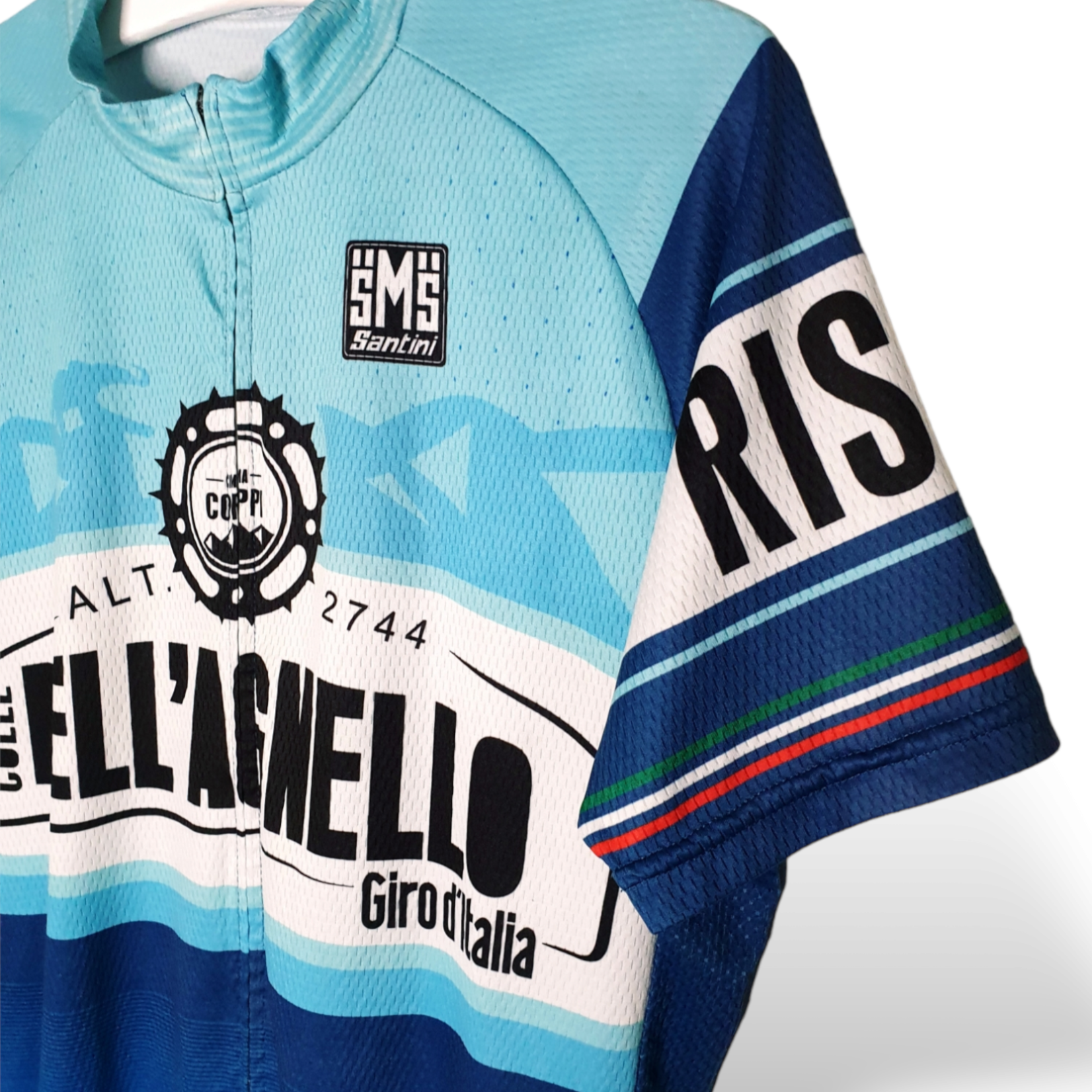 SMS Santini Original SMS Santini vintage cycling jersey Colle dell'Agnello 2016