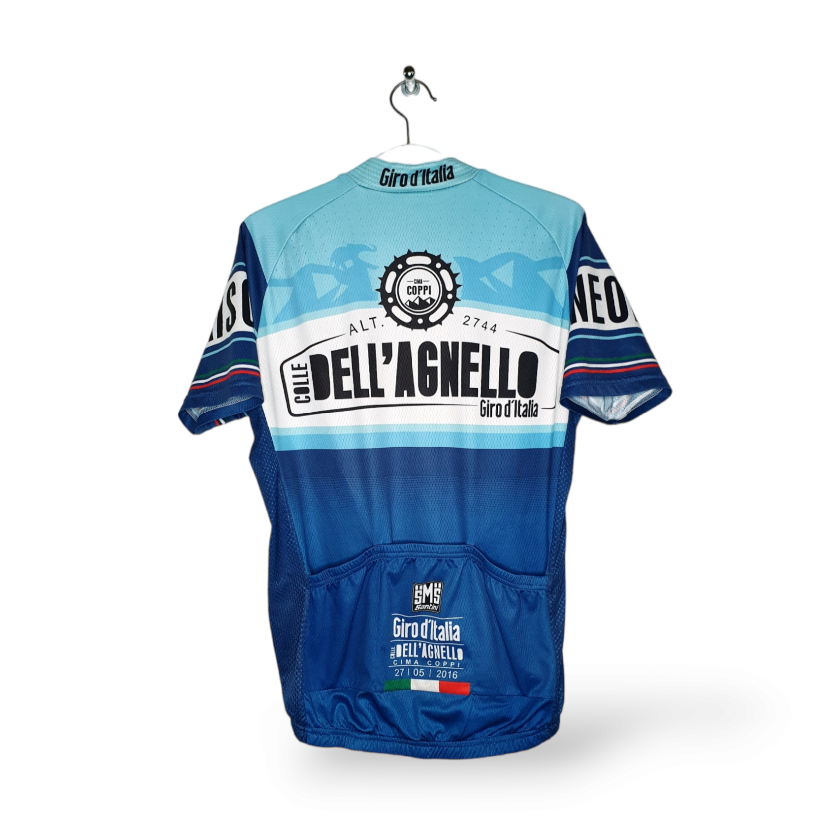 SMS Santini Original SMS Santini Vintage Radtrikot Colle dell'Agnello 2016