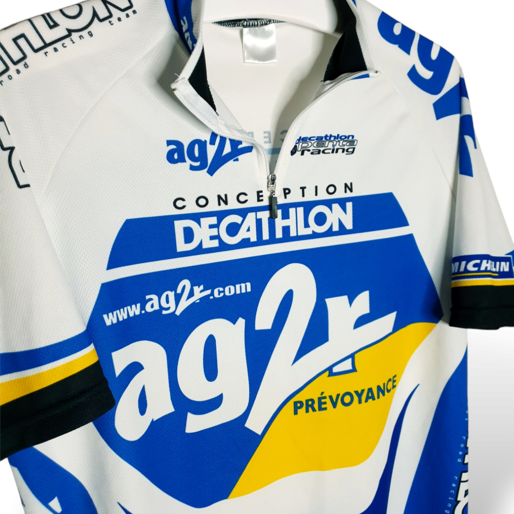 Decathlon Original Decathlon Vintage Radtrikot AG2R Prévoyance 2003