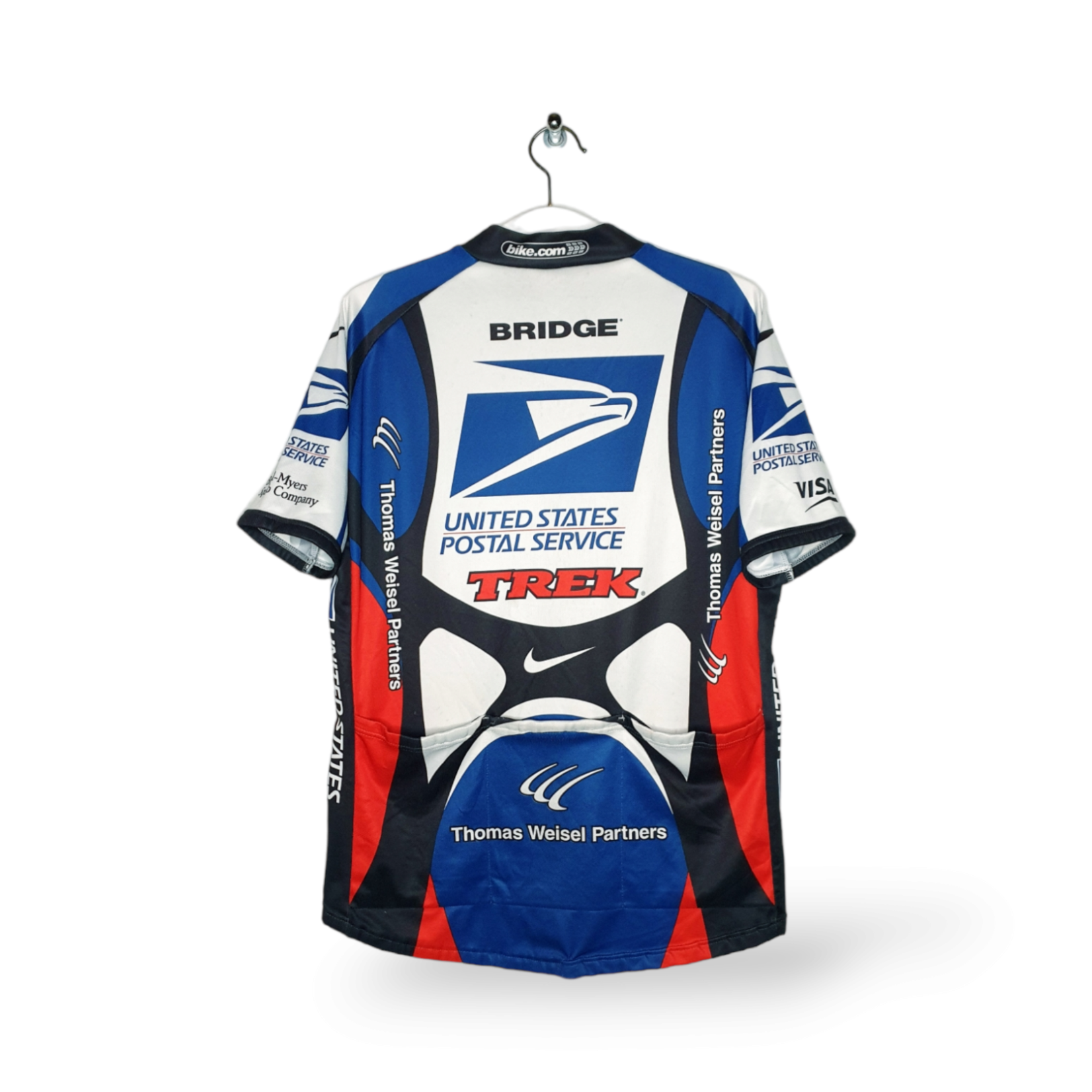 Kleverig grond leerplan Nike vintage cycling shirt US Postal 2000 - We Love Sports Shirts