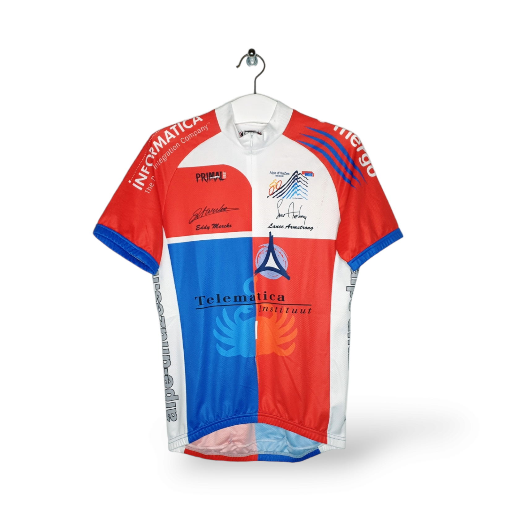 Primal Original Primal vintage cycling shirt KWF Alpe d'Huez 2006