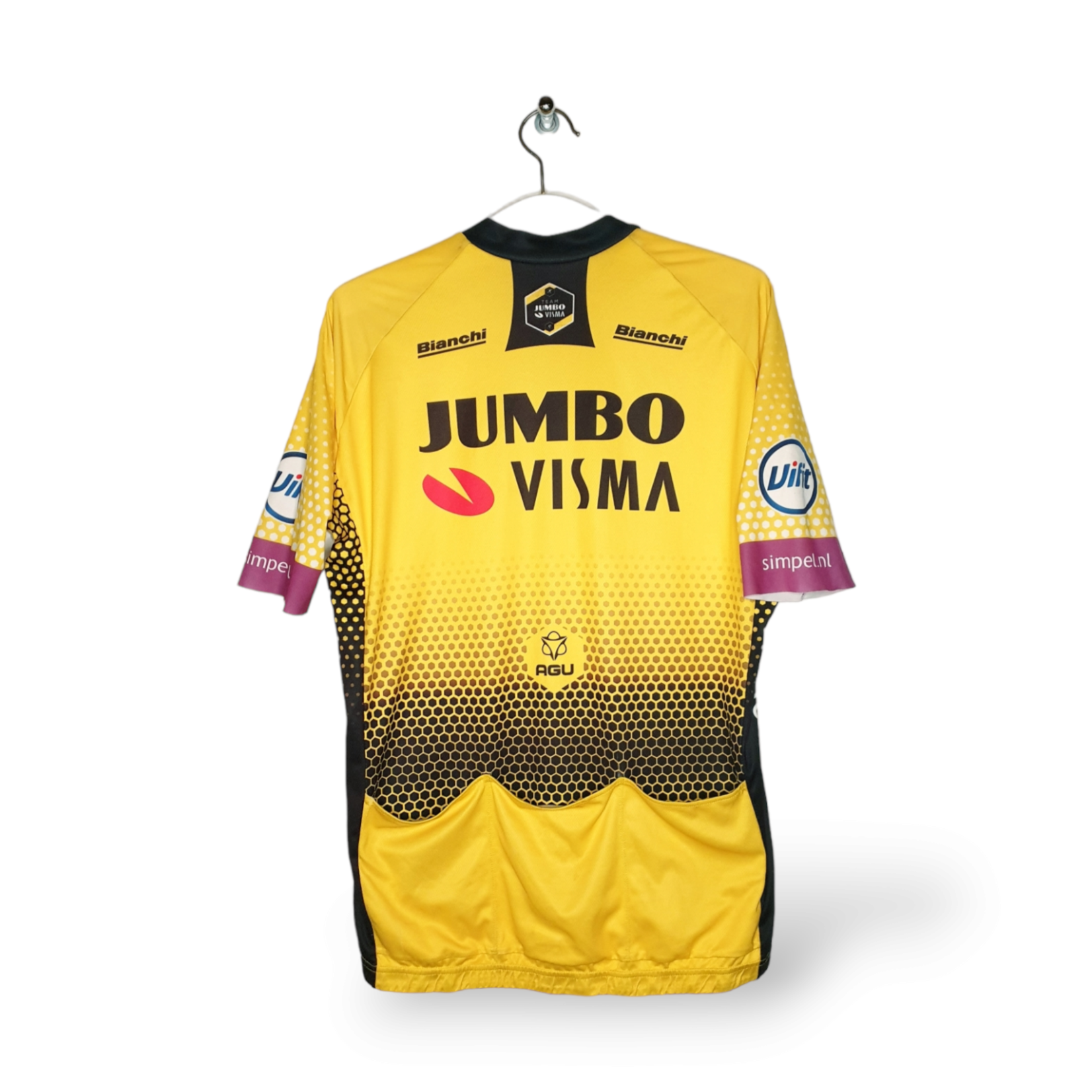 AGU Original AGU vintage cycling jersey Team Jumbo-Visma 2019