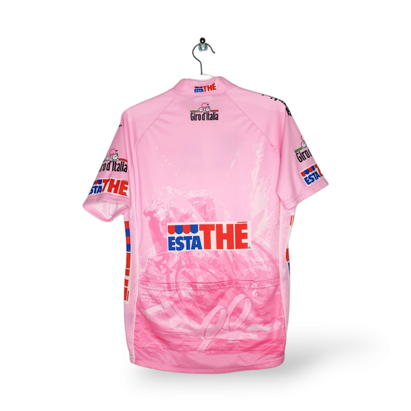 SMS Santini Origineel SMS Santini vintage wielershirt La Gazzetta dello Sport Giro d'Italia