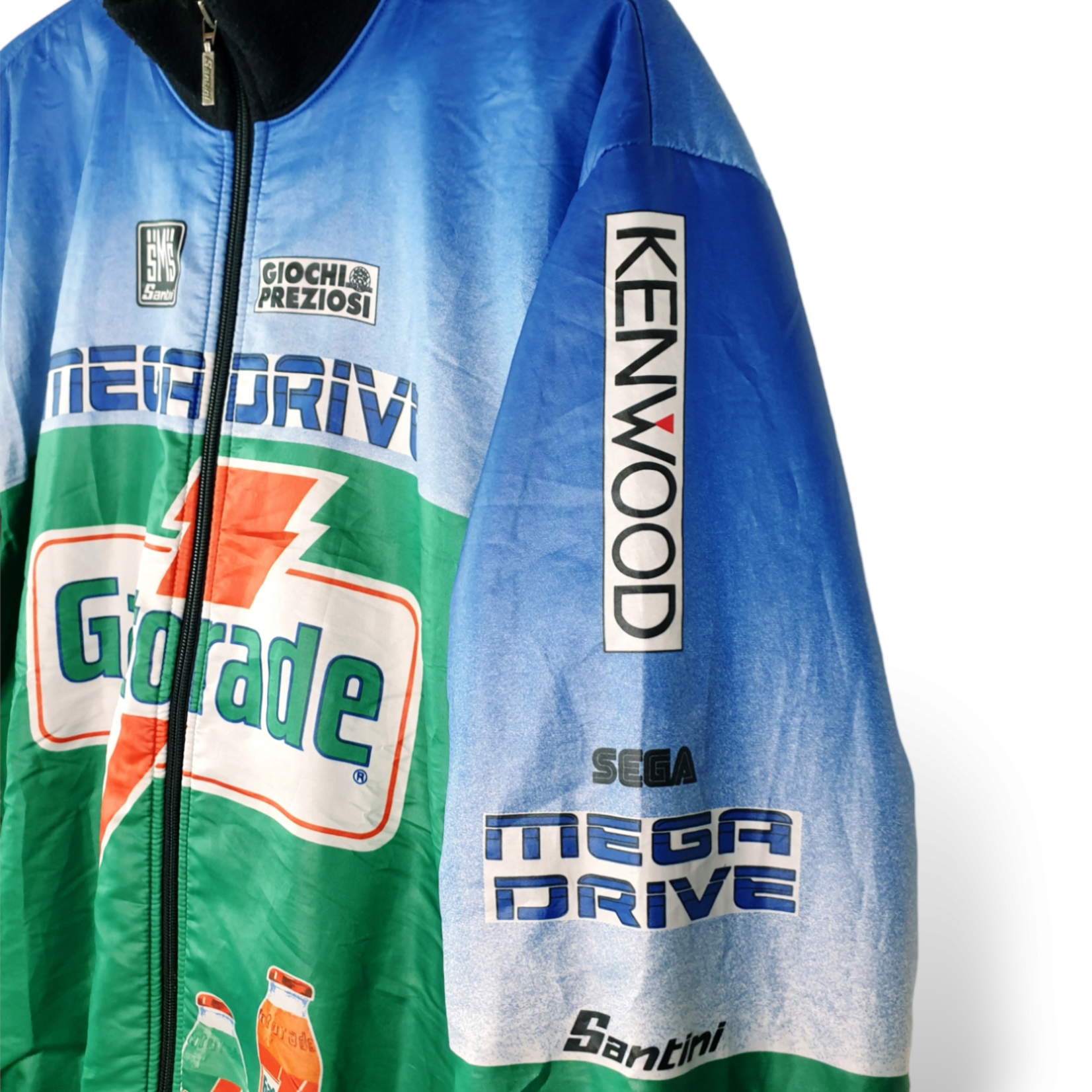 SMS Santini SMS Santini vintage cycling jacket Gatorade - Mega Drive - Kenwood 1993
