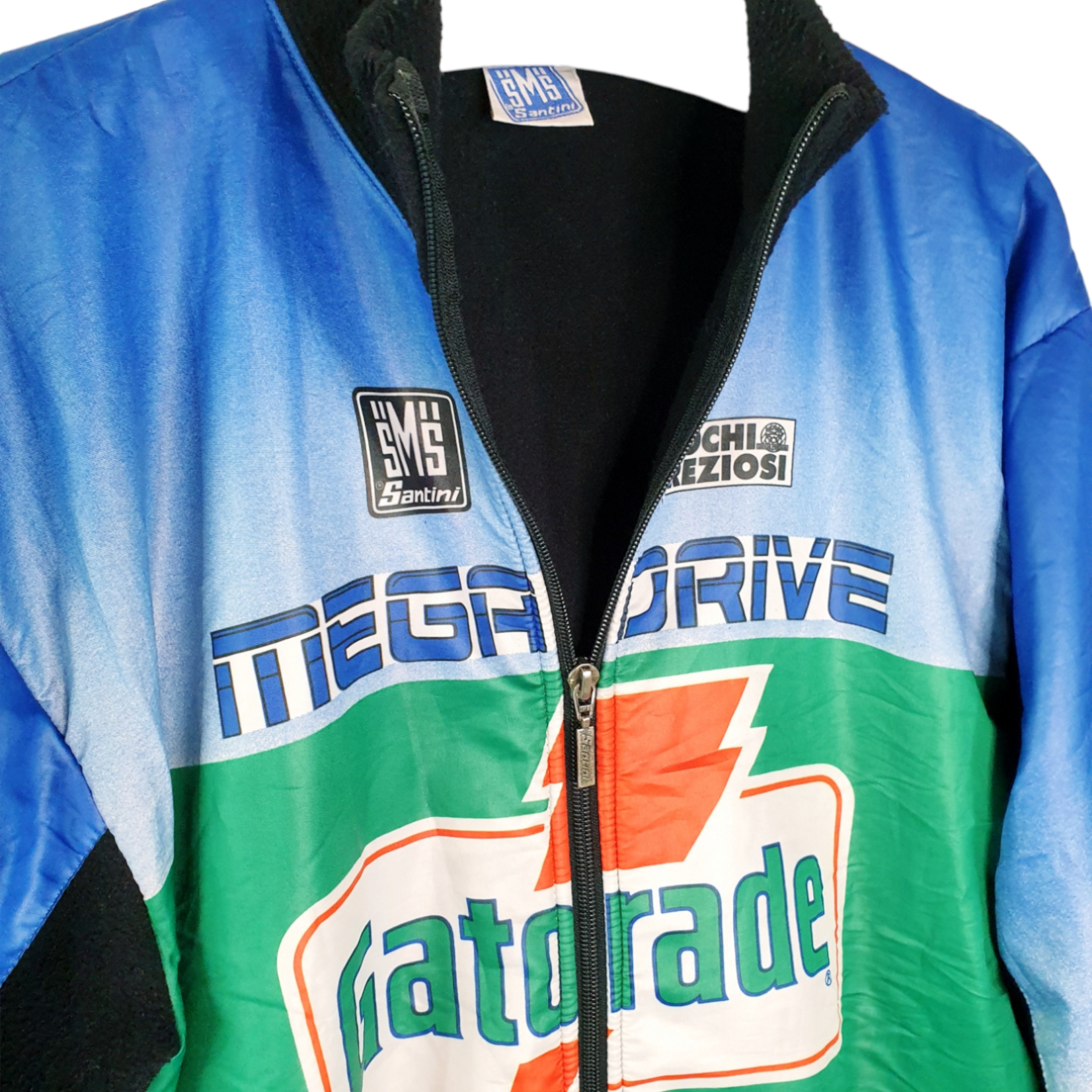 SMS Santini SMS Santini vintage cycling jacket Gatorade - Mega Drive - Kenwood 1993