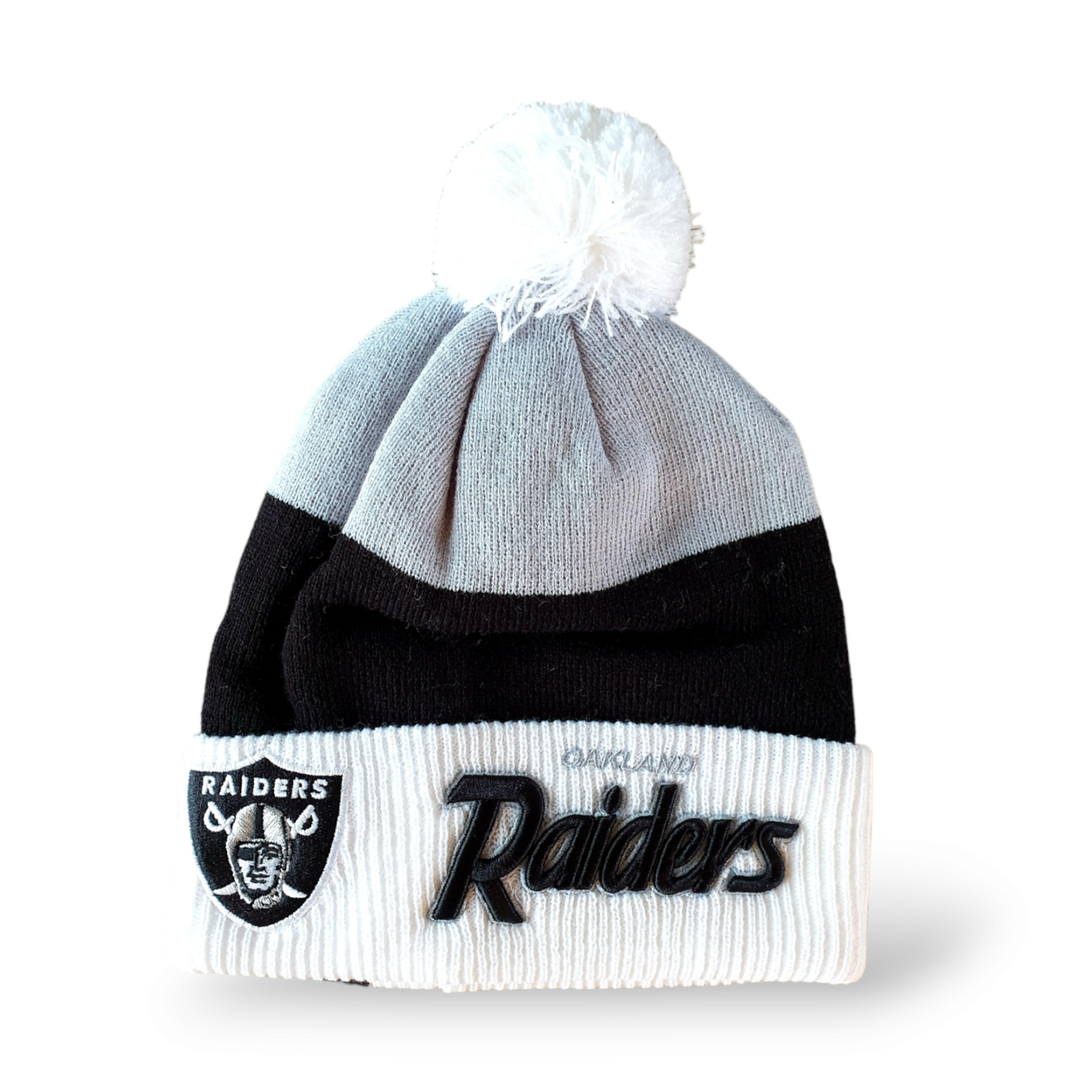 New Era Original New Era vintage NFL beanie Oakland Raiders