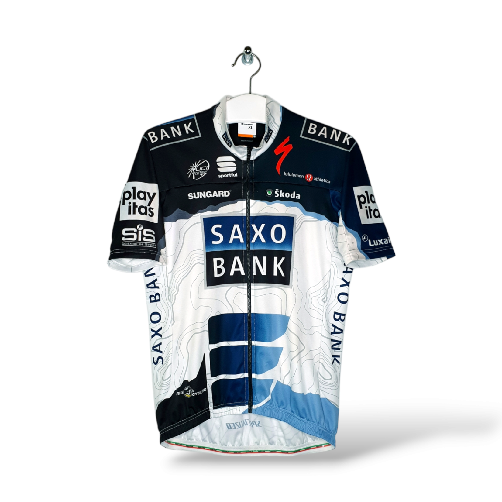 Sportful Original Sportful Vintage Radtrikot Team Saxo Bank 2010