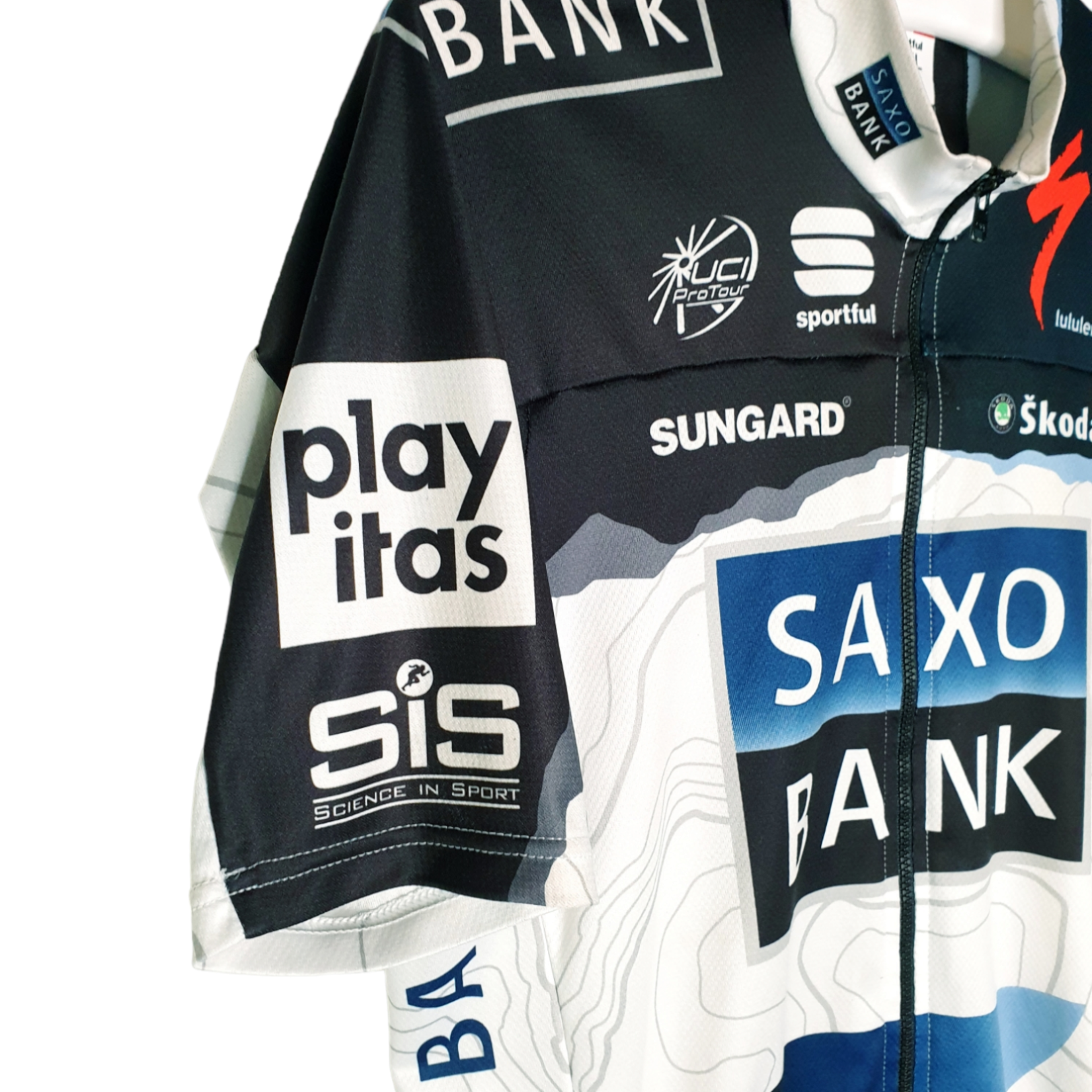 Sportful Original Sportful Vintage Radtrikot Team Saxo Bank 2010