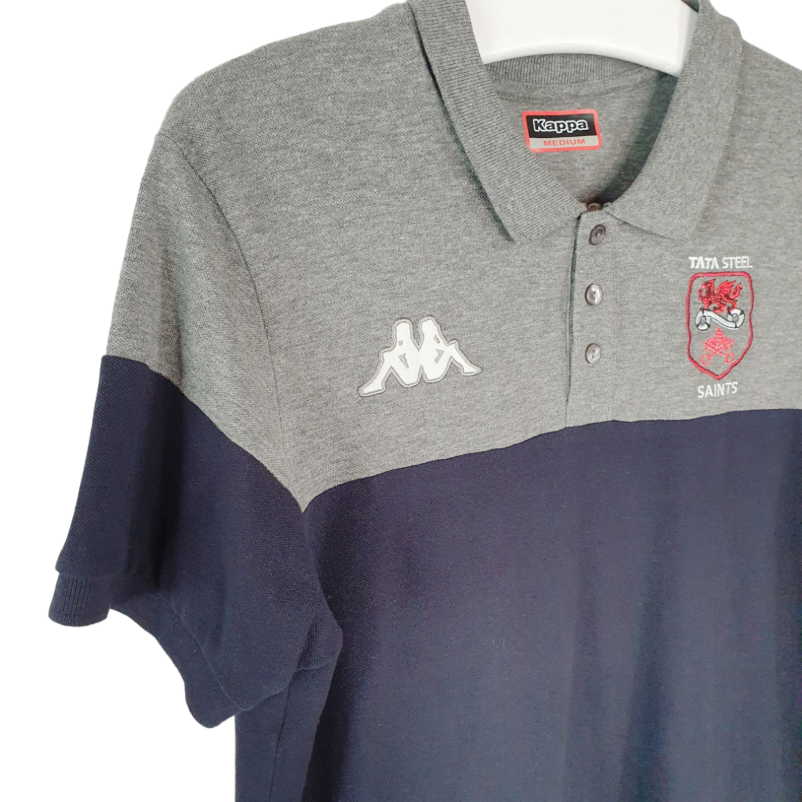 Kappa Origineel Kappa vintage Rugby Polo Tata Steel RFC