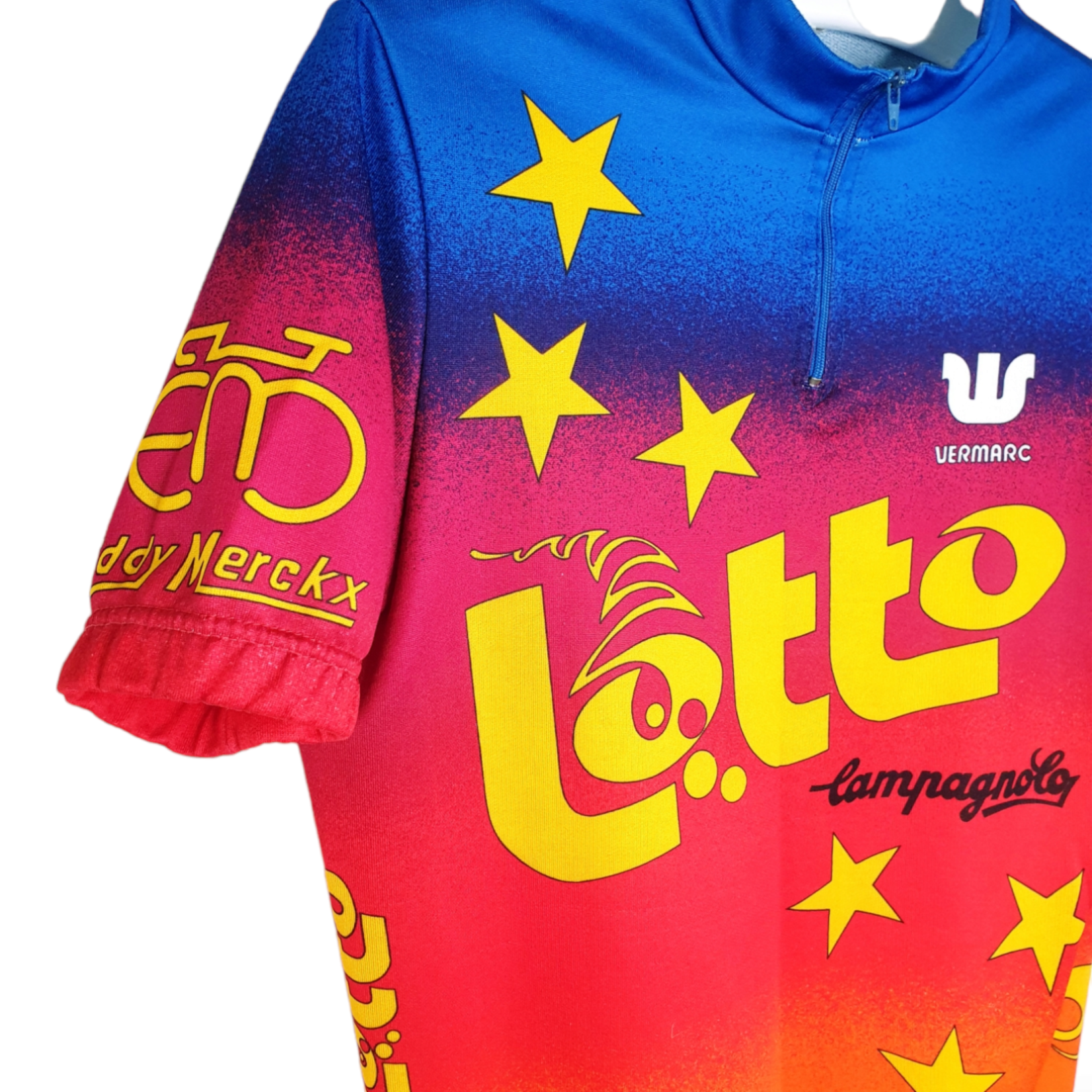 Vermarc Origineel Vermarc vintage wielershirt Lotto-Merckx-Campagnolo 1985