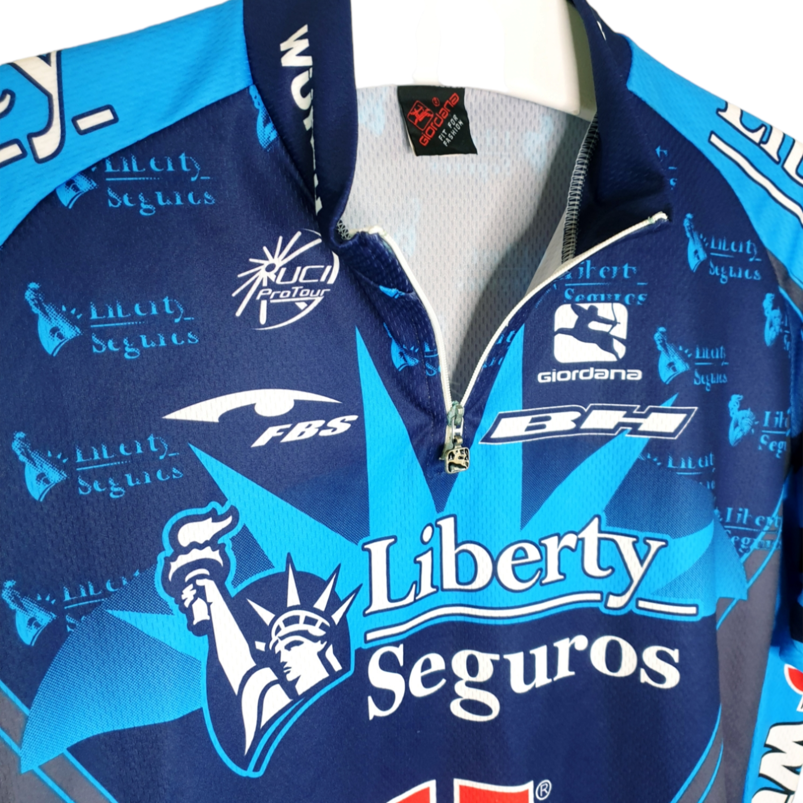 Giordana Original Giordana vintage cycling shirt Liberty Seguros 2005