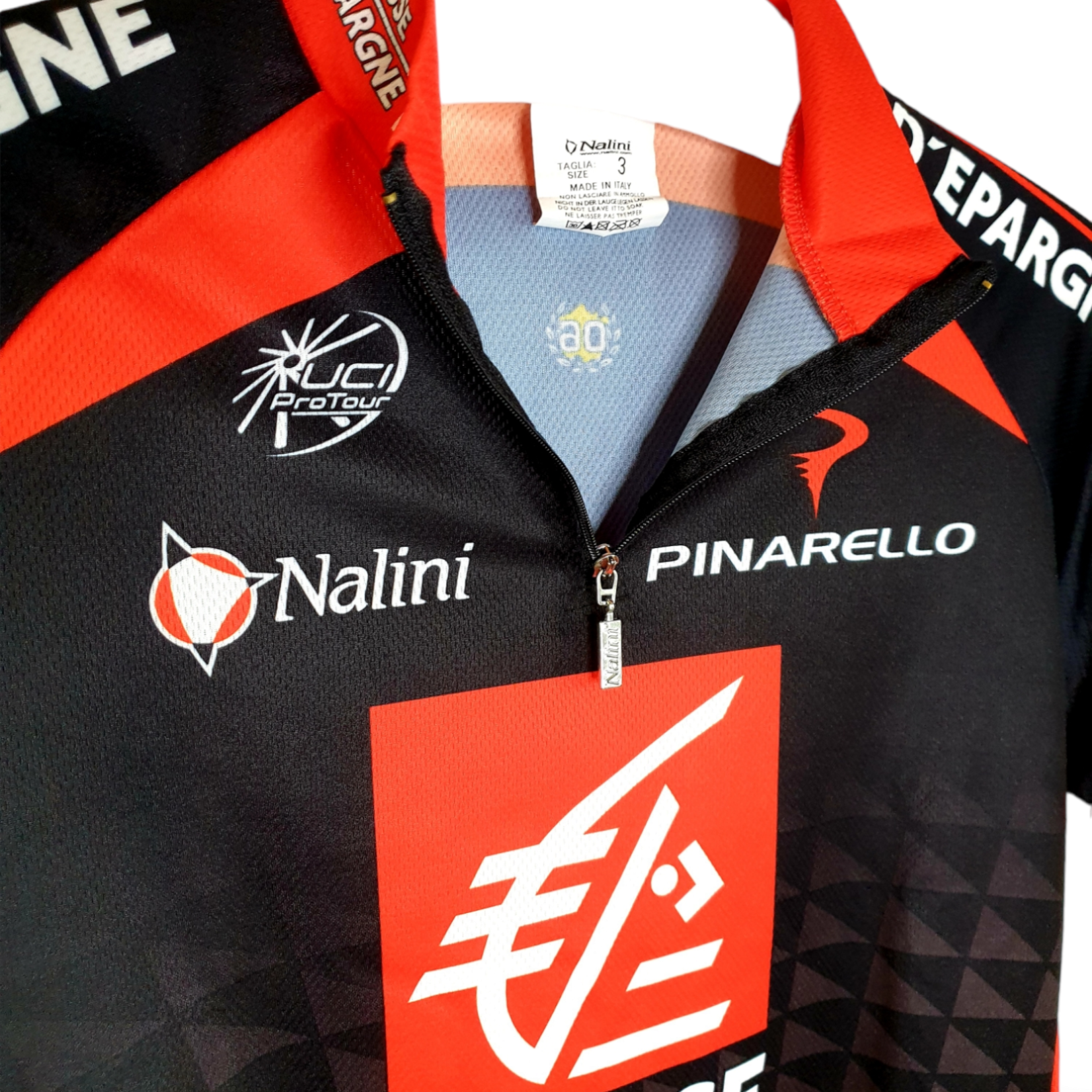 Nalini Original Nalini Vintage Radtrikot Caisse d'Epargne 2010